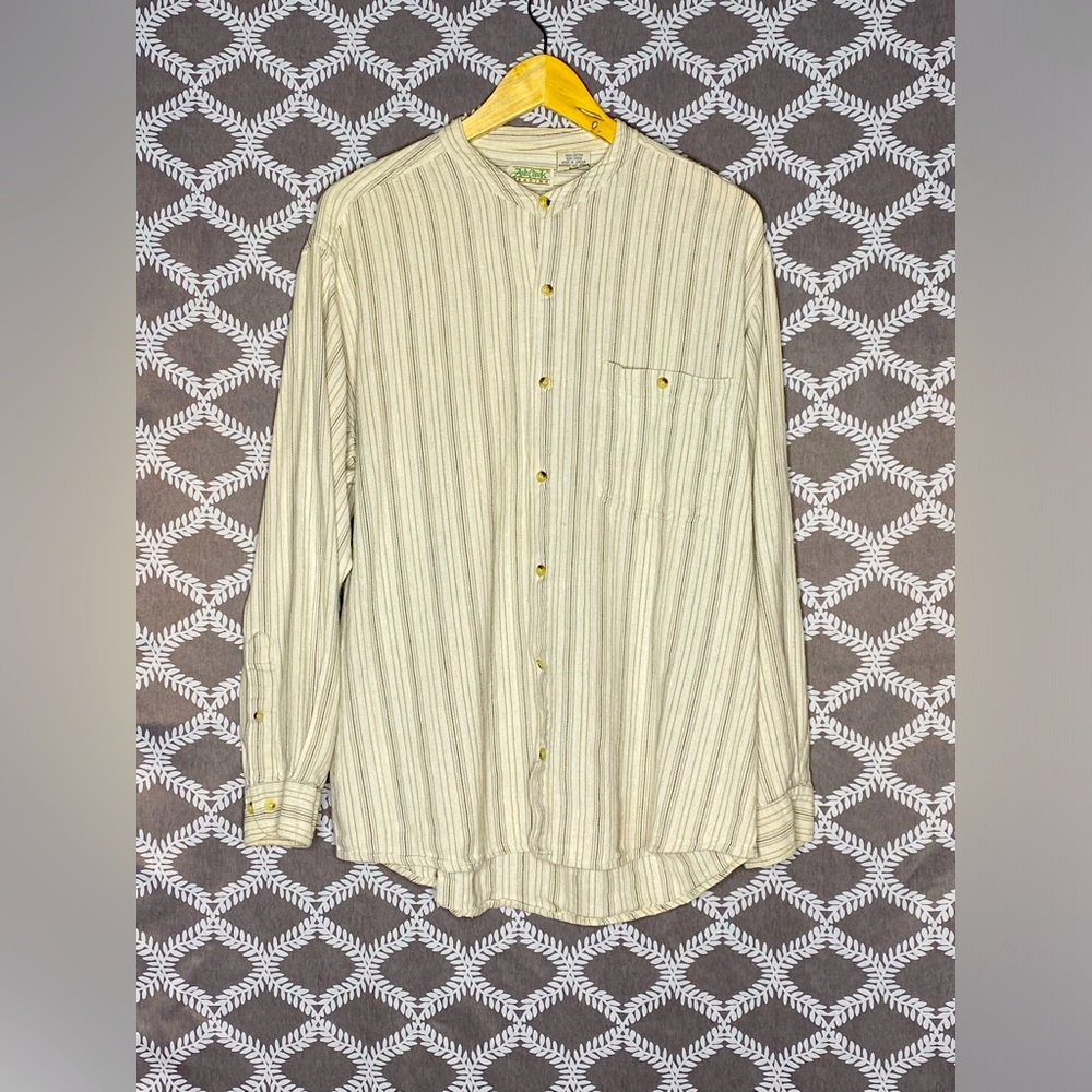 Vintage ash creek trading co button down cotton shirt
